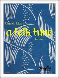 A Folk Tune Concert Band sheet music cover Thumbnail